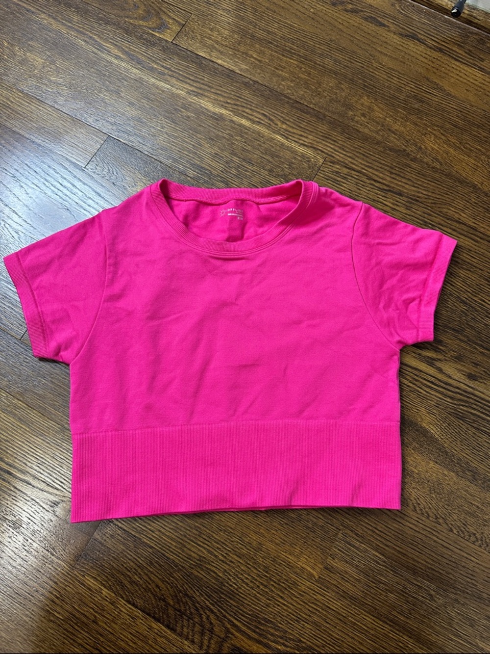 Offline by Aerie - Hot Pink Crop Top - Size Medium